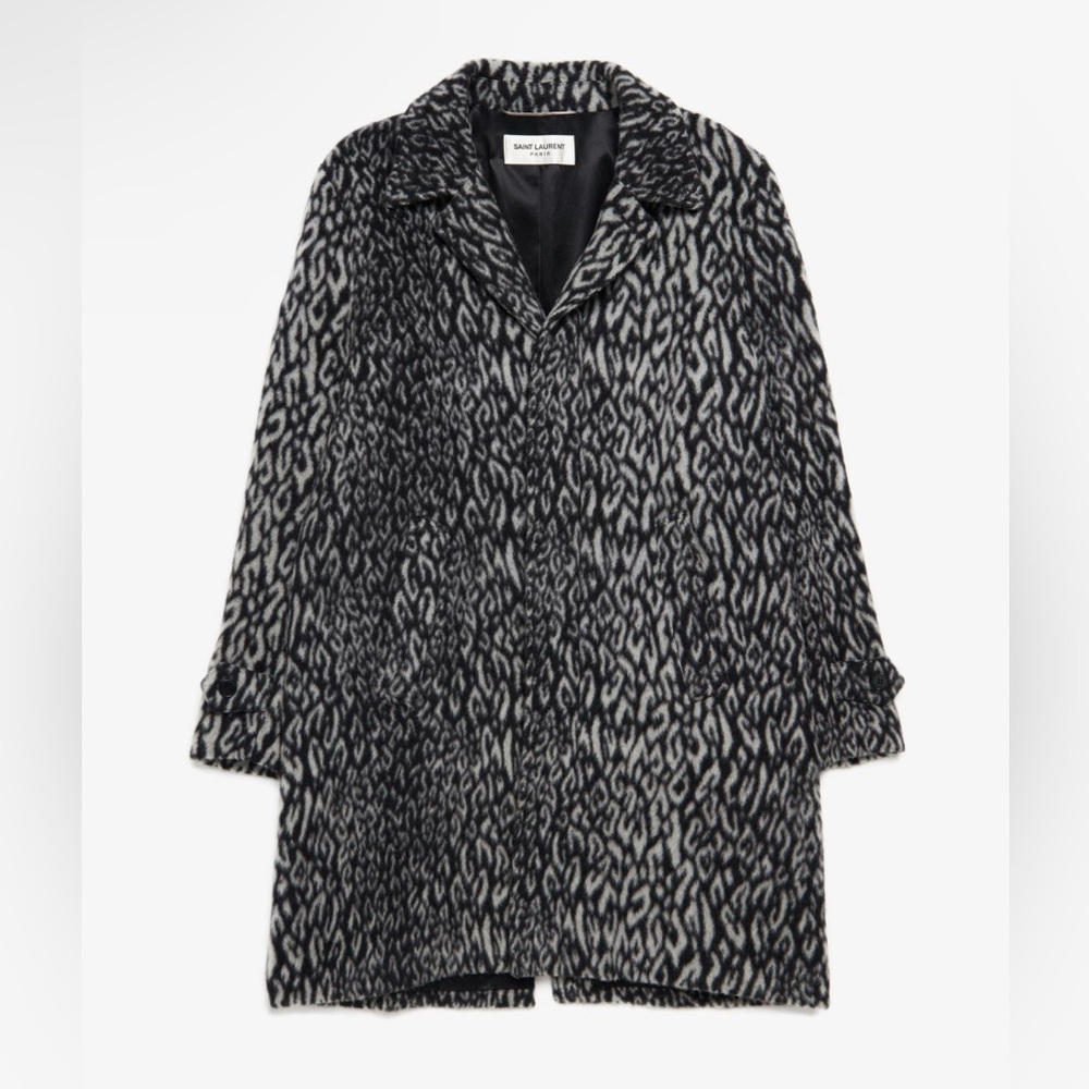 Saint Laurent Men’s leopard Jacket